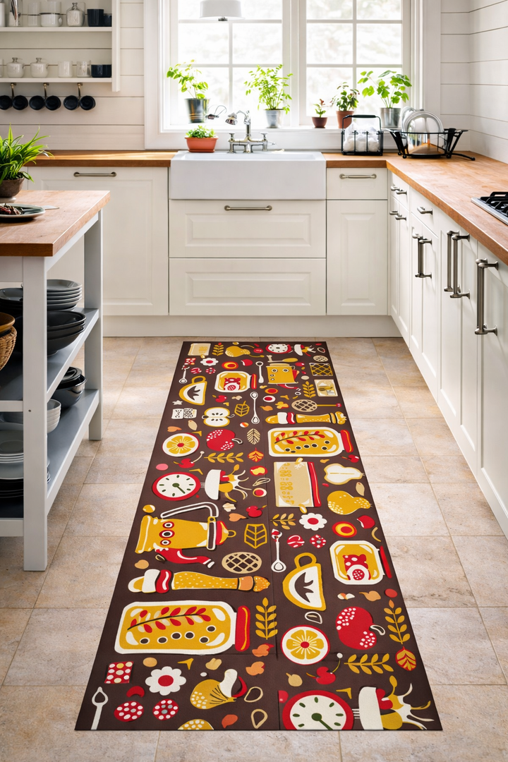 Passadeira Cozinha TABA II Kit 6