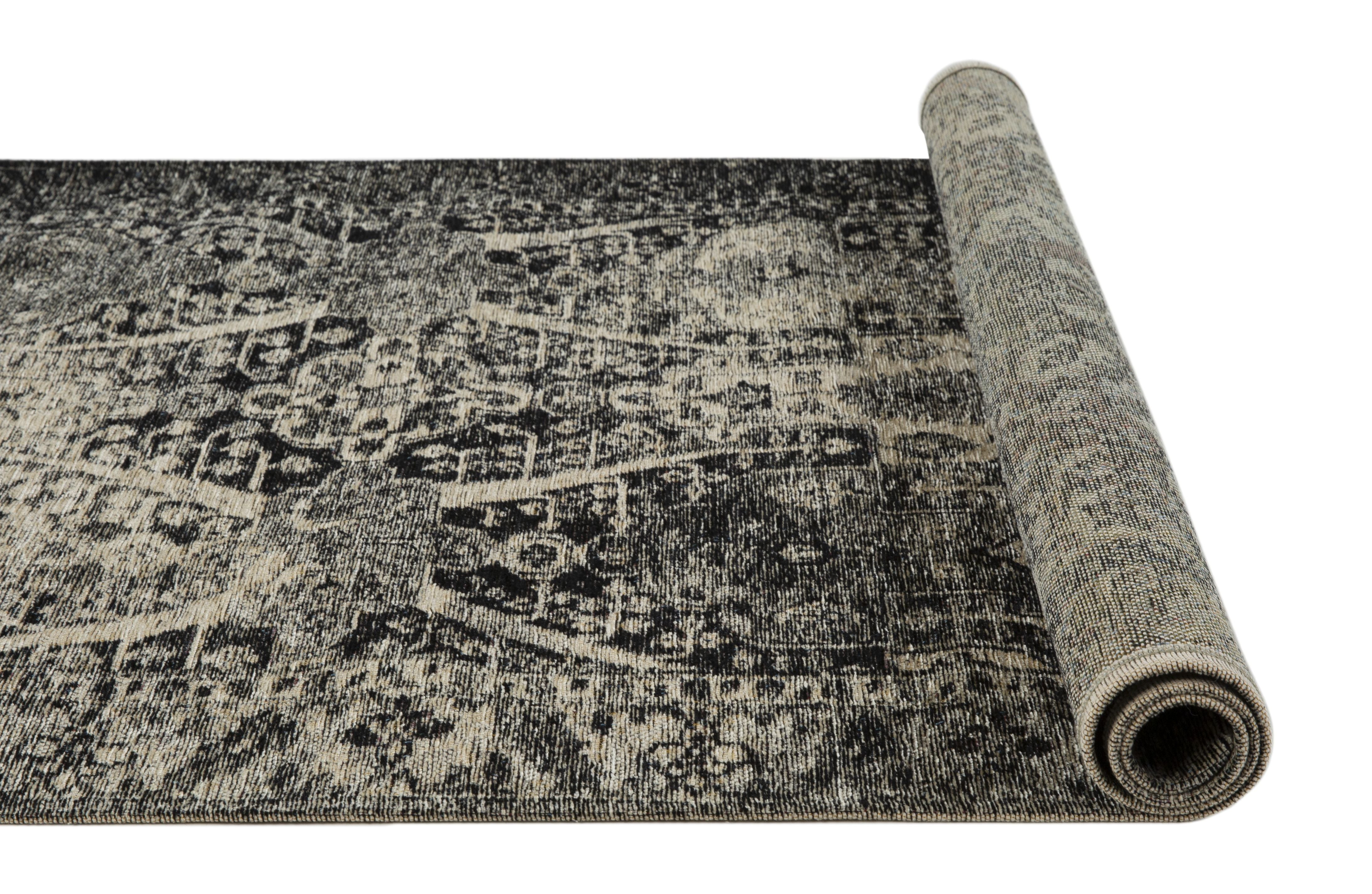 Tapis CATANIA 124-K Noir