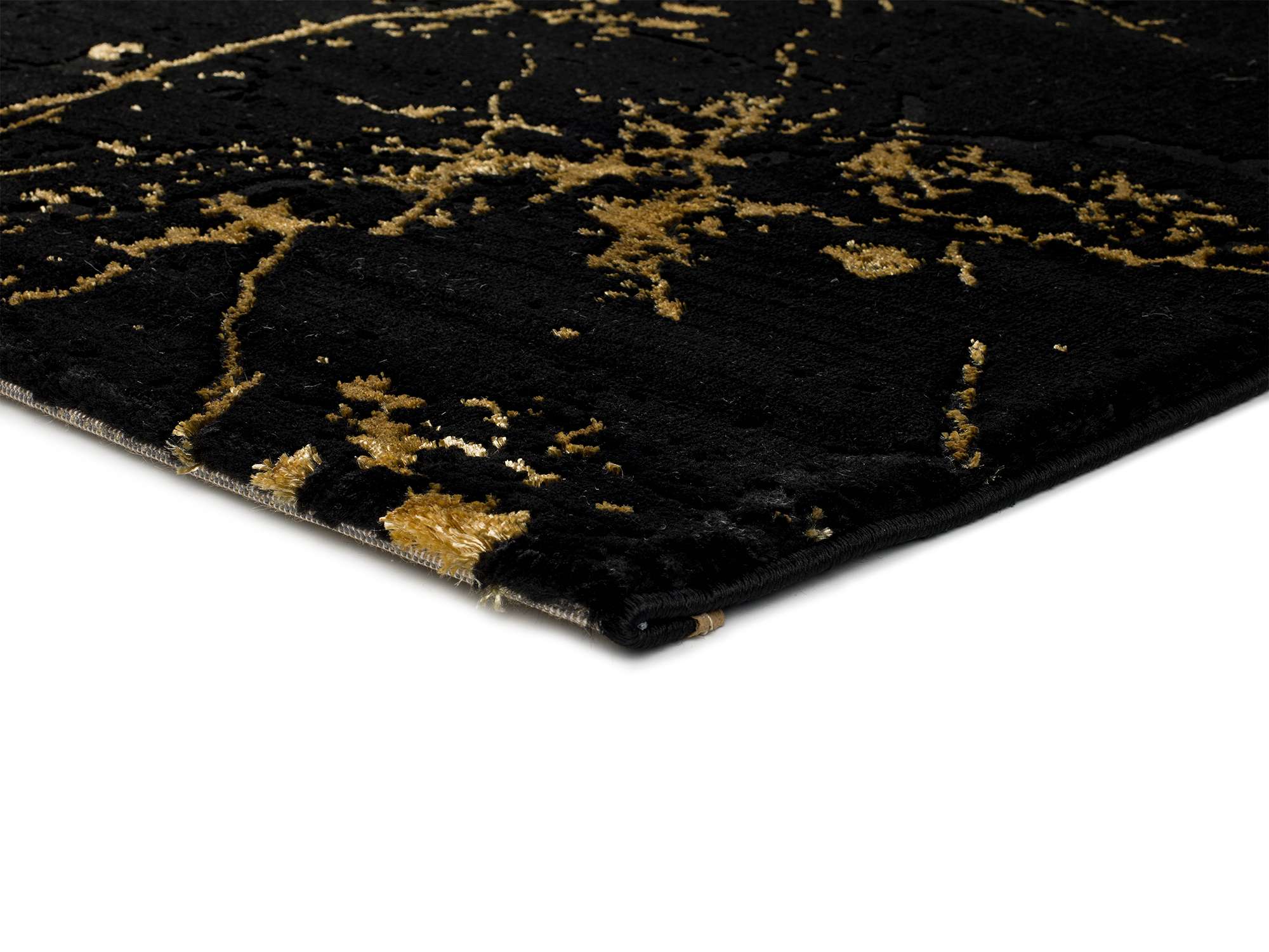 Alfombra ORO 23438-08 Negro