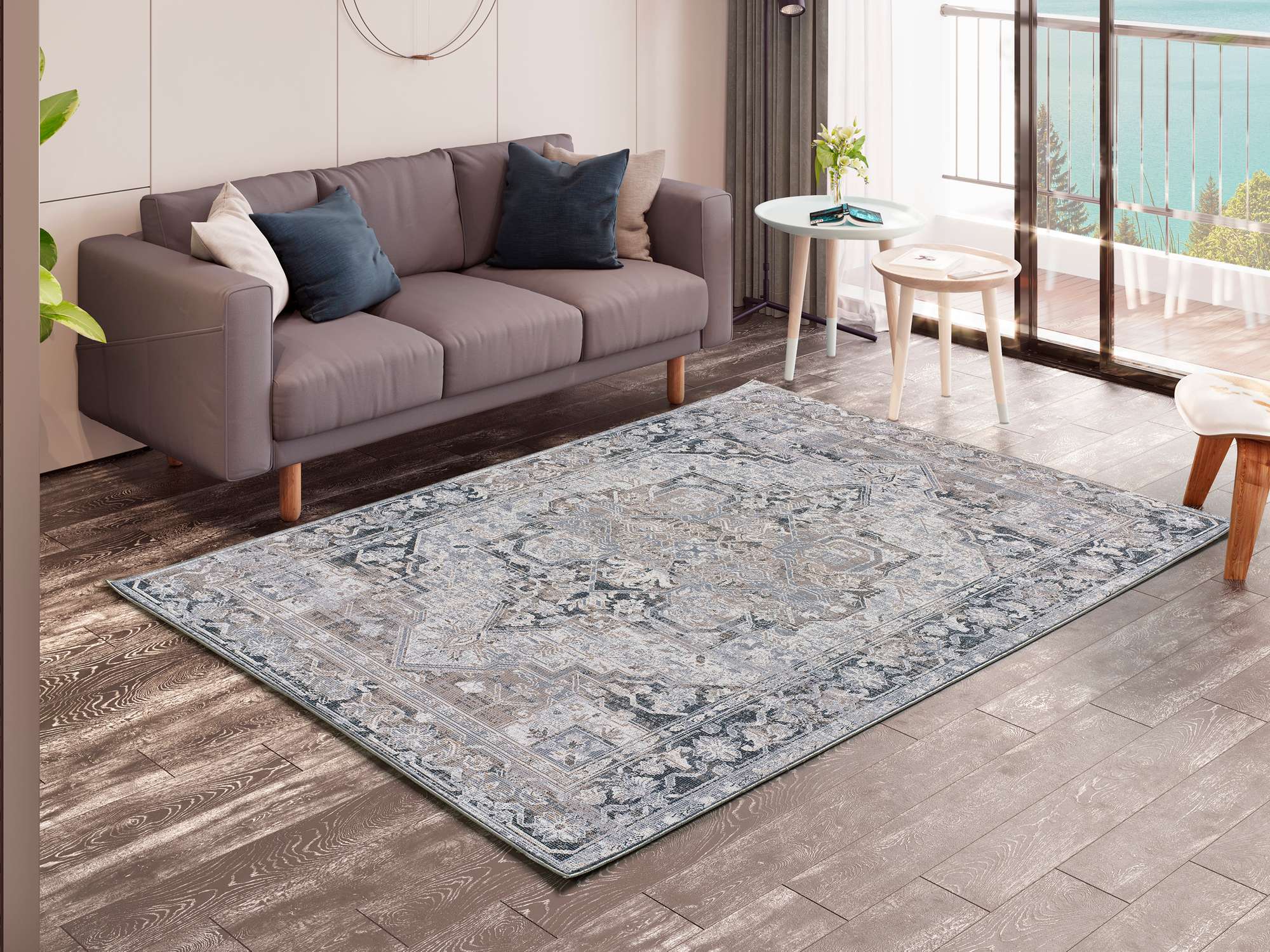 Tapete NEILA 1304 Cinza