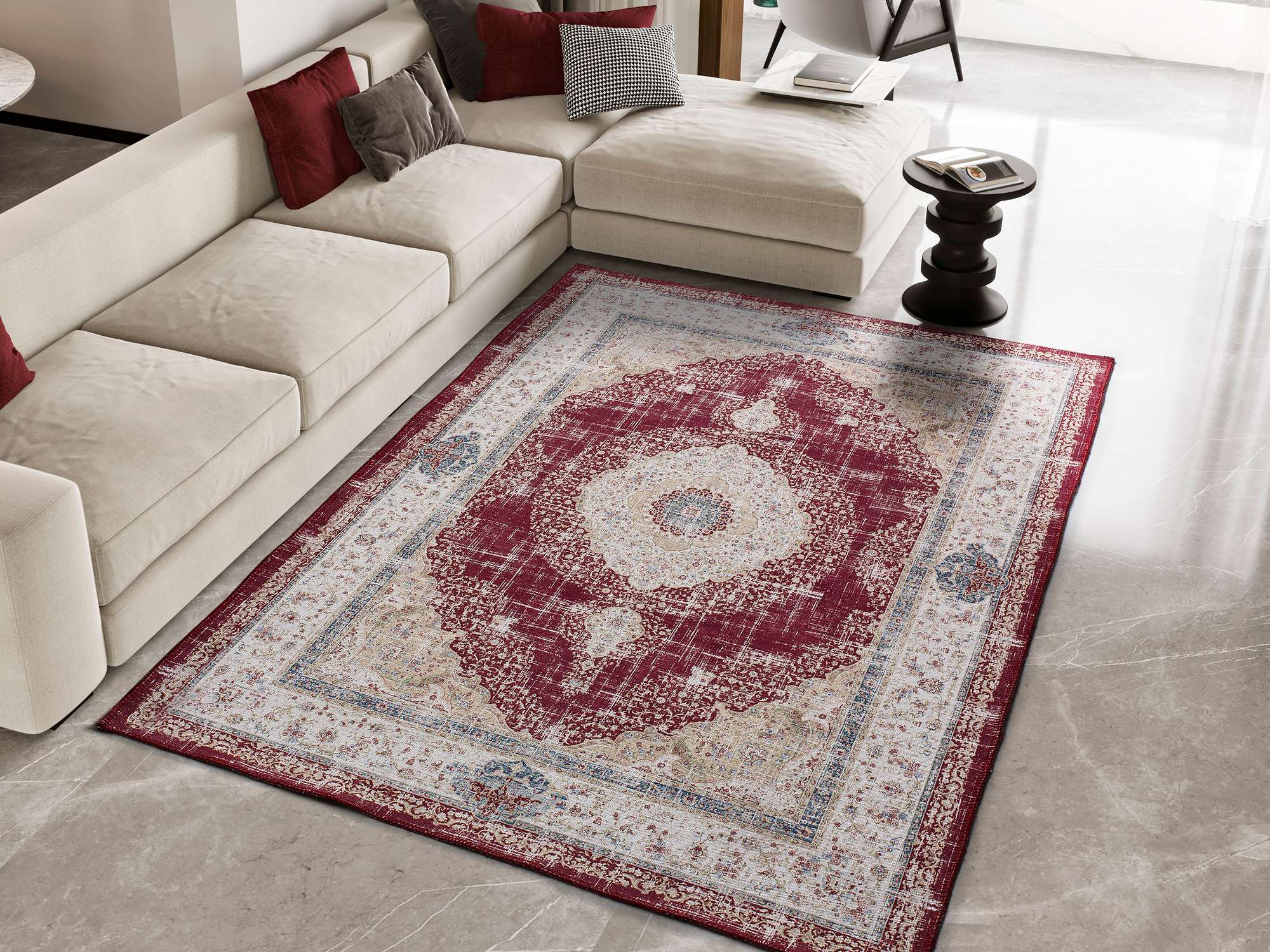 Tapete NEILA 1306 Vermelho